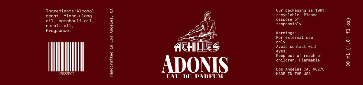 ADONIS box label